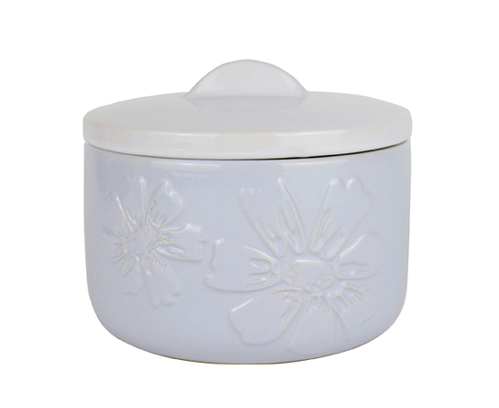 Scented Candle in Ceramic Jar With Lid D15.2xH11.3cm