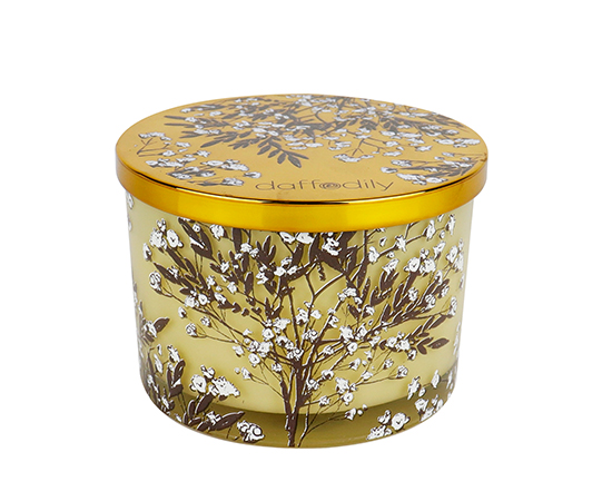 Scented Candle in Glass D12xH8.5cm
