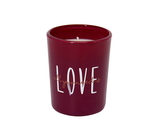 Valentine's Day Scented Candle in  Glass D5.5xH6.7cm