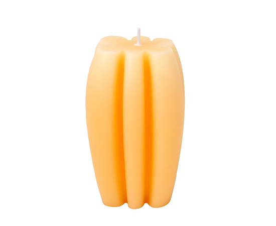 Pumpkin Shaped Candle D6.3xH11cm
