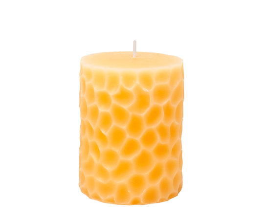 Scaly Pillar Shaped Candle D6.5xH8.3cm