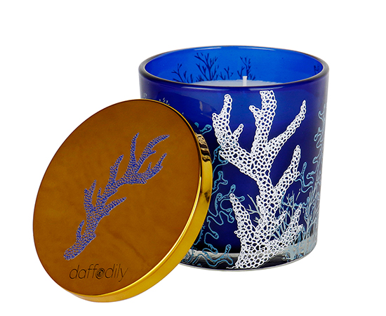 Scented Candle in Glass D10x H10cm