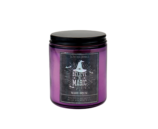 Halloween Scented Candle in Glass D7.3xH9cm