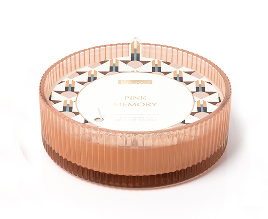 Scented Candle in  Glass D17.5x H6 cm