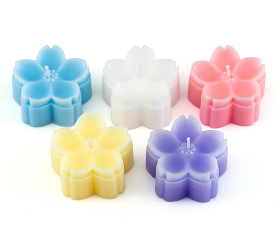 Flower Shaped Scented Candle D4.6xH2.4cm