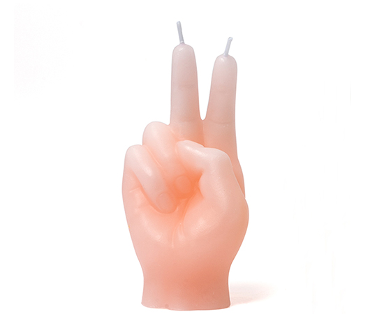 Yeah Gesture Shaped Scented Candle D6xH11.5cm
