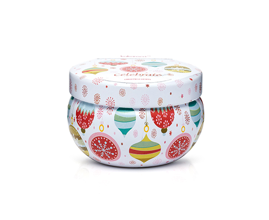Scented Candle in Tinplate Can D6.4xH4.3cm