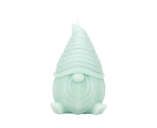 Christmas Gnome Shaped Candle 7.6x7xH12cm