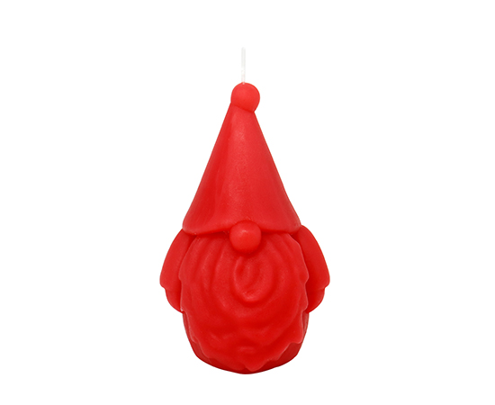 Christmas Gnome Shaped Candle 7.6x7xH12cm