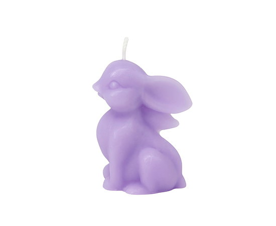 Rabbit Shaped Candle D6xH7cm