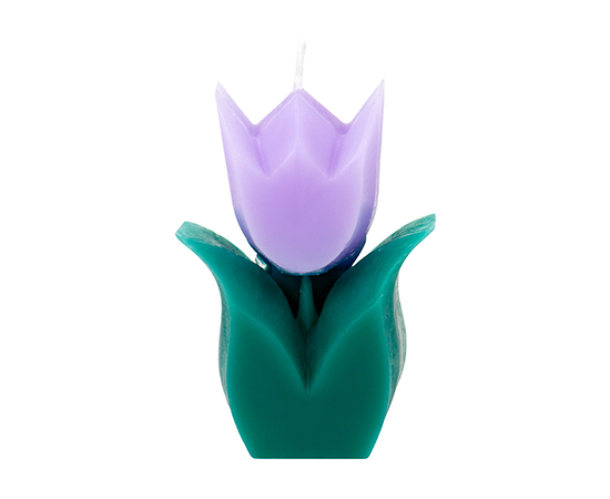 Flower Shaped Candle 6x3.2xH9cm