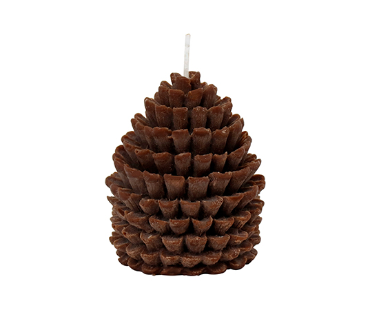 Pine Cone Shaped Candle D5.3xH6.3cm