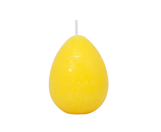 Egg Shaped Candle D5xH7.2cm