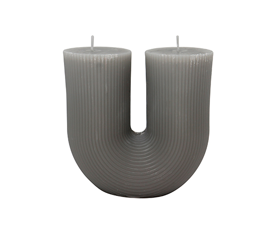 U Shaped Candle 11x5.2x10.6Hcm
