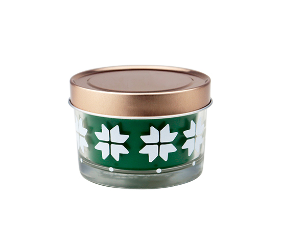 Christmas Scented Candle in Glass D7.3xH5cm