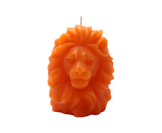 Lion Shaped Candle D8.5xH10cm
