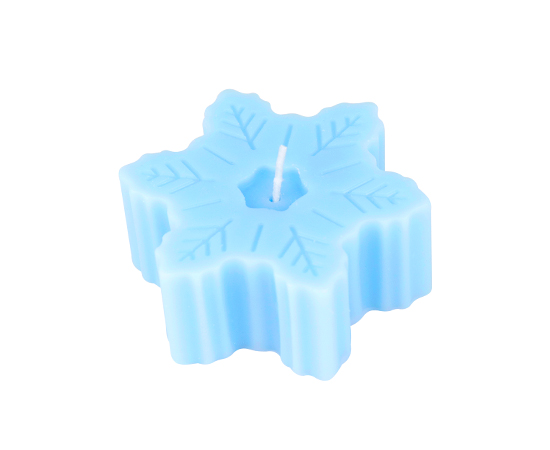 Snowflake Shaped Scented Candle D7.3xH3cm