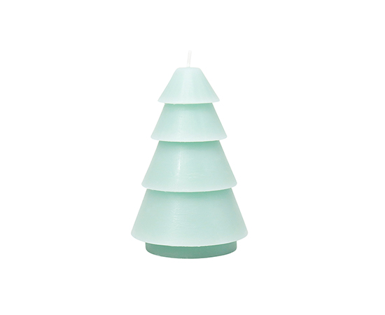Christmas Tree Shaped Candle D7.6xH11.4cm