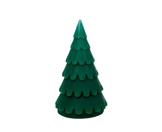 Christmas Tree Shaped Candle D8.9xH15.3cm