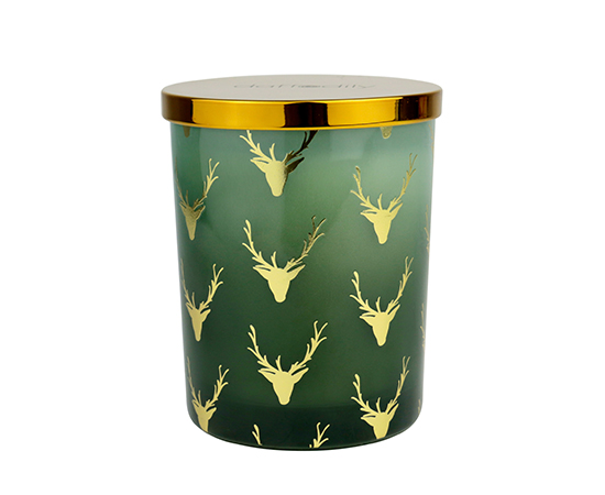 Christmas Scented Candle in Glass D10xH12.5cm