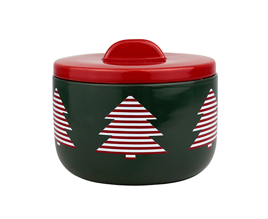 Christmas Scented Candle in Ceramic Jar D15.2xH11.3cm
