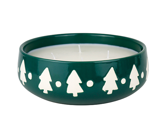 Christmas Scented Candle in Ceramic Jar D19.6xH7.2cm