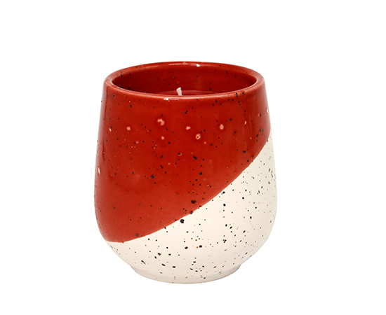 Christmas Scented Candle in  Ceramic Jar D9.5xH10cm