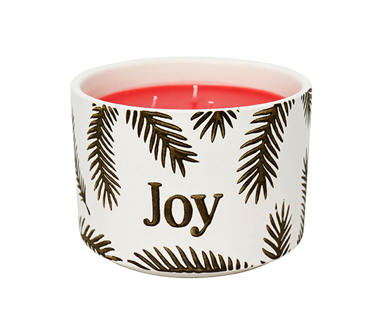 Christmas Scented Candle in Ceramic Jar D12.7xH10cm