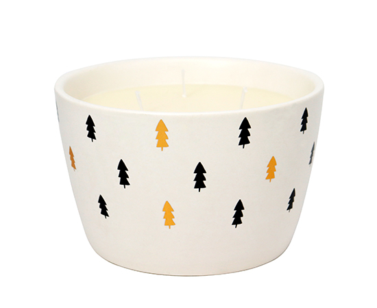 Christmas Scented Candle in Ceramic Jar D15.2xH9.5cm