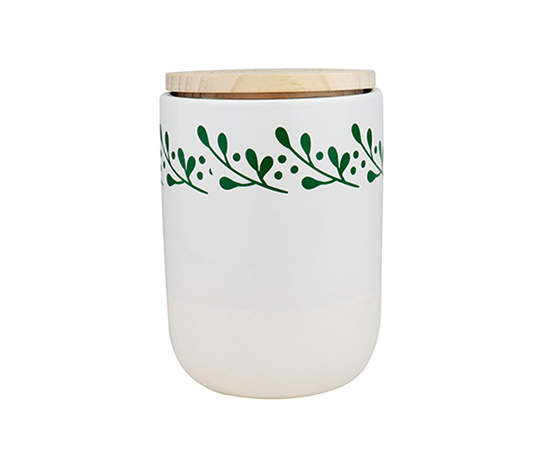 Christmas Scented Candle in Ceramic Jar D9.5xH12.7cm