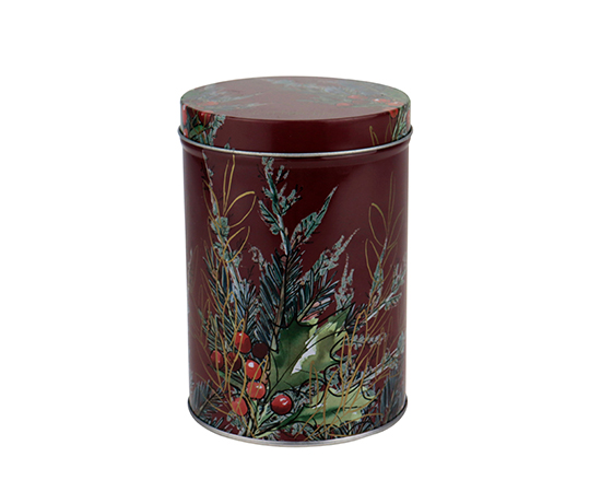 Christmas Scented Candle in Tinplate Can D9xH12.5cm