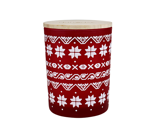 Christmas Scented Candle in Glass D10xH12.5cm