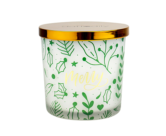 Christmas Scented Candle in Glass D10xH10cm