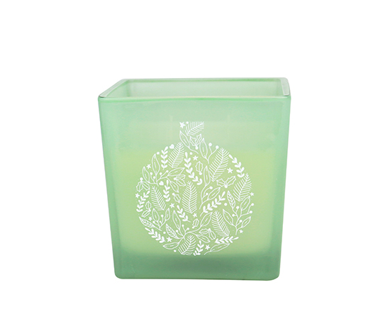 Christmas Scented Candle in Glass 10x10x10cm