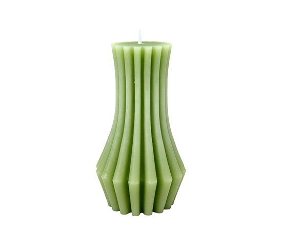 Geometric Cylinder Mold Candle D6.5xH11cm