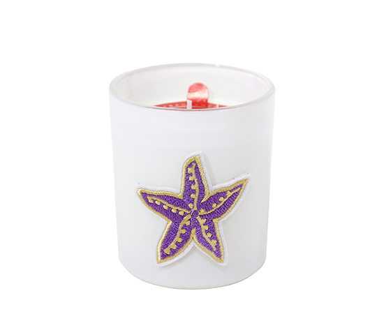 ummer Scented Candle in Glass D7xH8cm,22005X-1