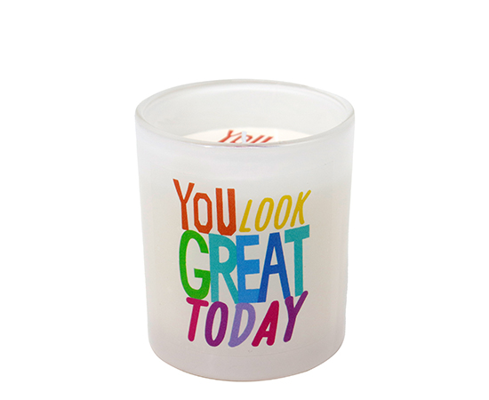 Summer Scented Candle in Glass D7xH8cm ,22005X-2