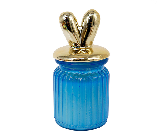 Easter Scented Candle in Glass D8xH16cm