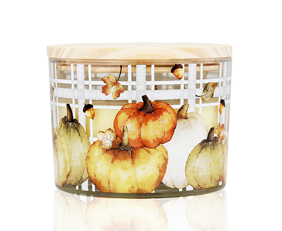 Scented Candle in Glass D12xH8.5cm