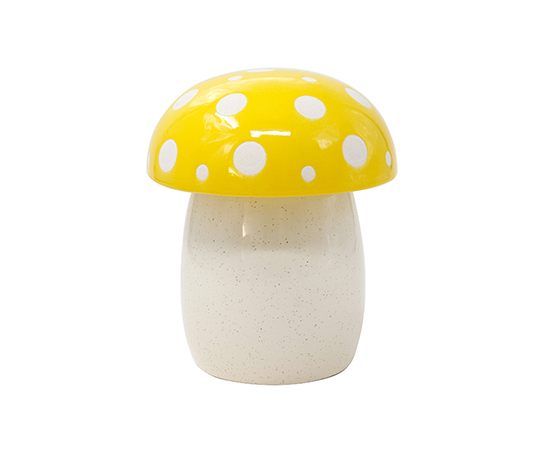 Scented Candle in Mushroom Ceramic D11.5xH14.5cm