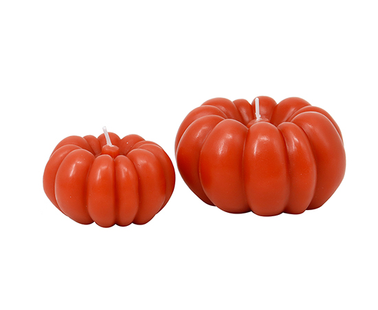 Pumpkin Shaped Candle