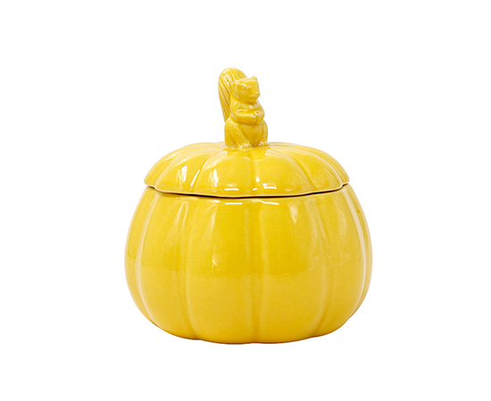 Scented Candle in Pumpkin Ceramic D12xH12.8cm