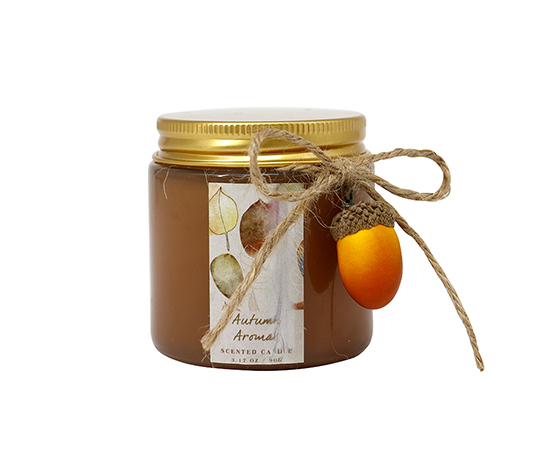 Scented Candle in Glass D6xH6.5cm