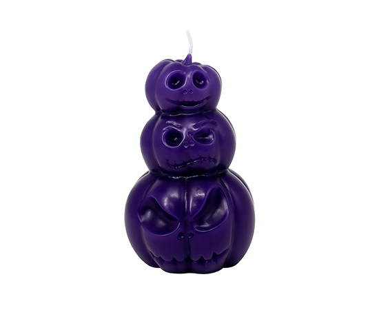 Halloween Pumpkin Shaped Candle 7x7x12Hcm