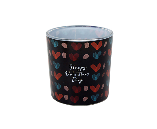 Valentine's Day Scented Candle in Glass D10xH10cm