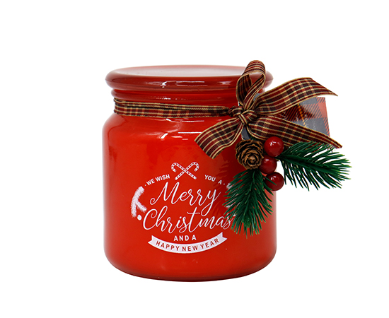 Christmas Scented Candle in Glass D10xH11cm