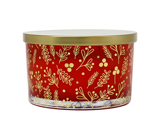 Christmas Scented Candle in Glass D13xH8cm