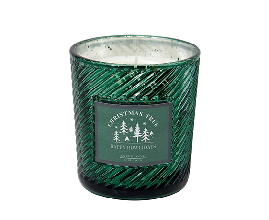 Christmas Scented Candle in Glass D8.8xH10cm