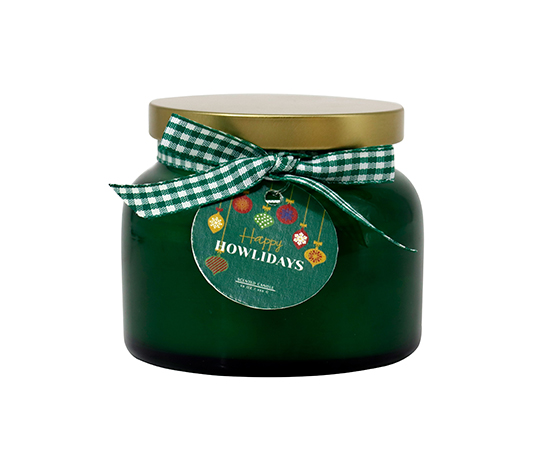 Christmas Scented Candle in Glass D9xH7cm