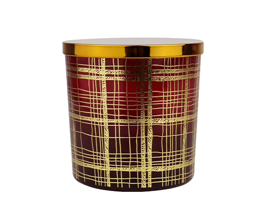 Christmas Scented Candle in Glass D11.5xH11.5cm